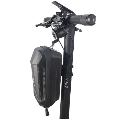 VMAX Electric Scooter Bag - Attached to scooter view